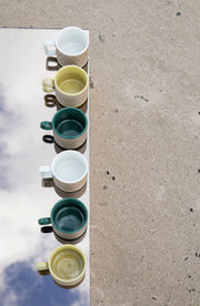 Krus Leon, Gul/beige
