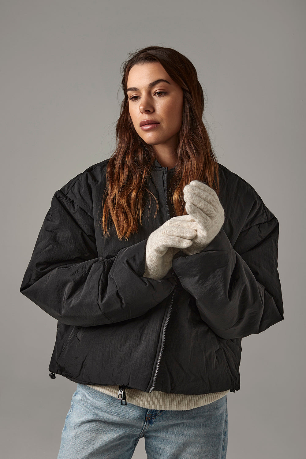 Cosy Ribbed Cuff Gloves - BBB387