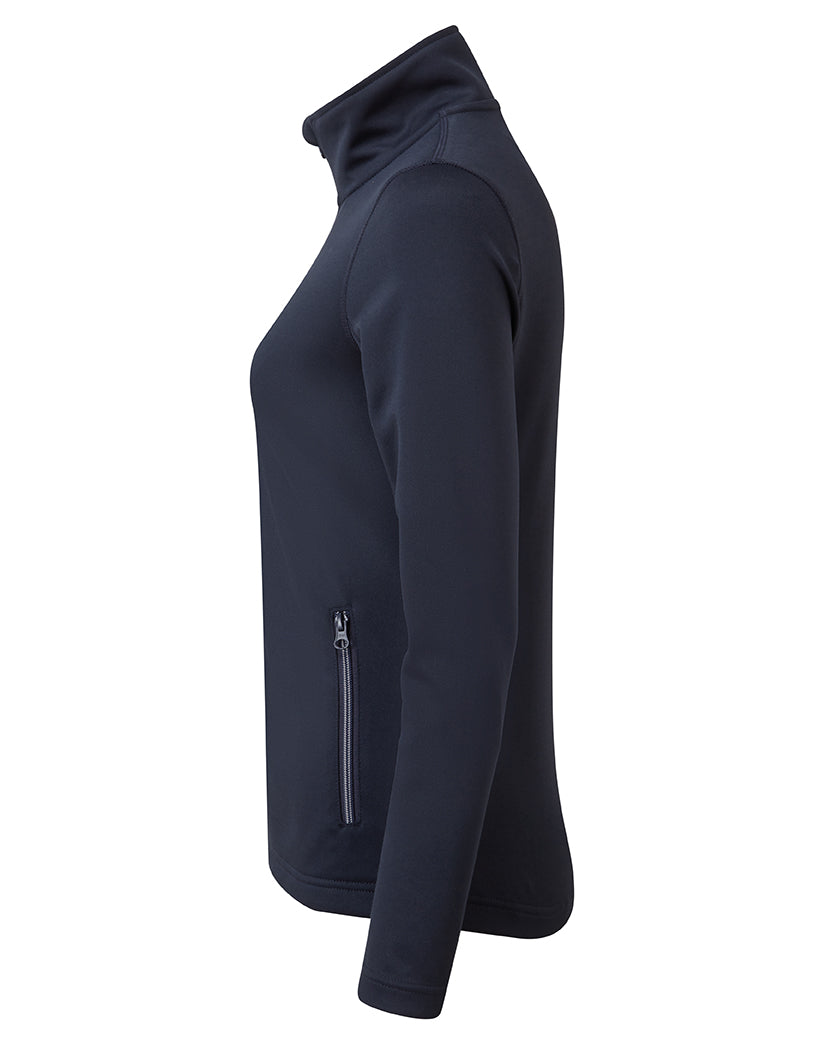 Ladies Spun Dyed Zip Sweat - P809