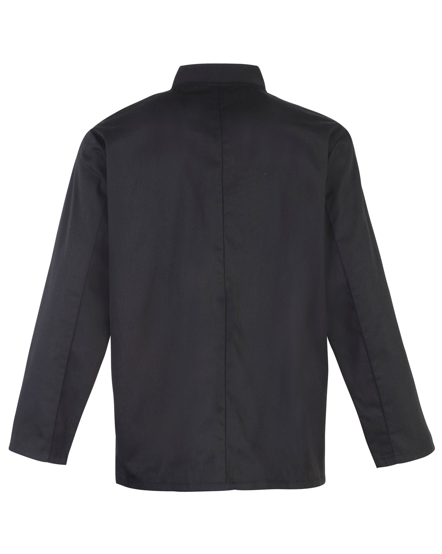 Studded Front Chefs Jacket L/S - P665