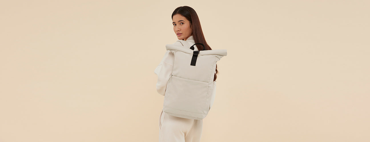 Premium Recycled Roll Top Backpack - BBG186