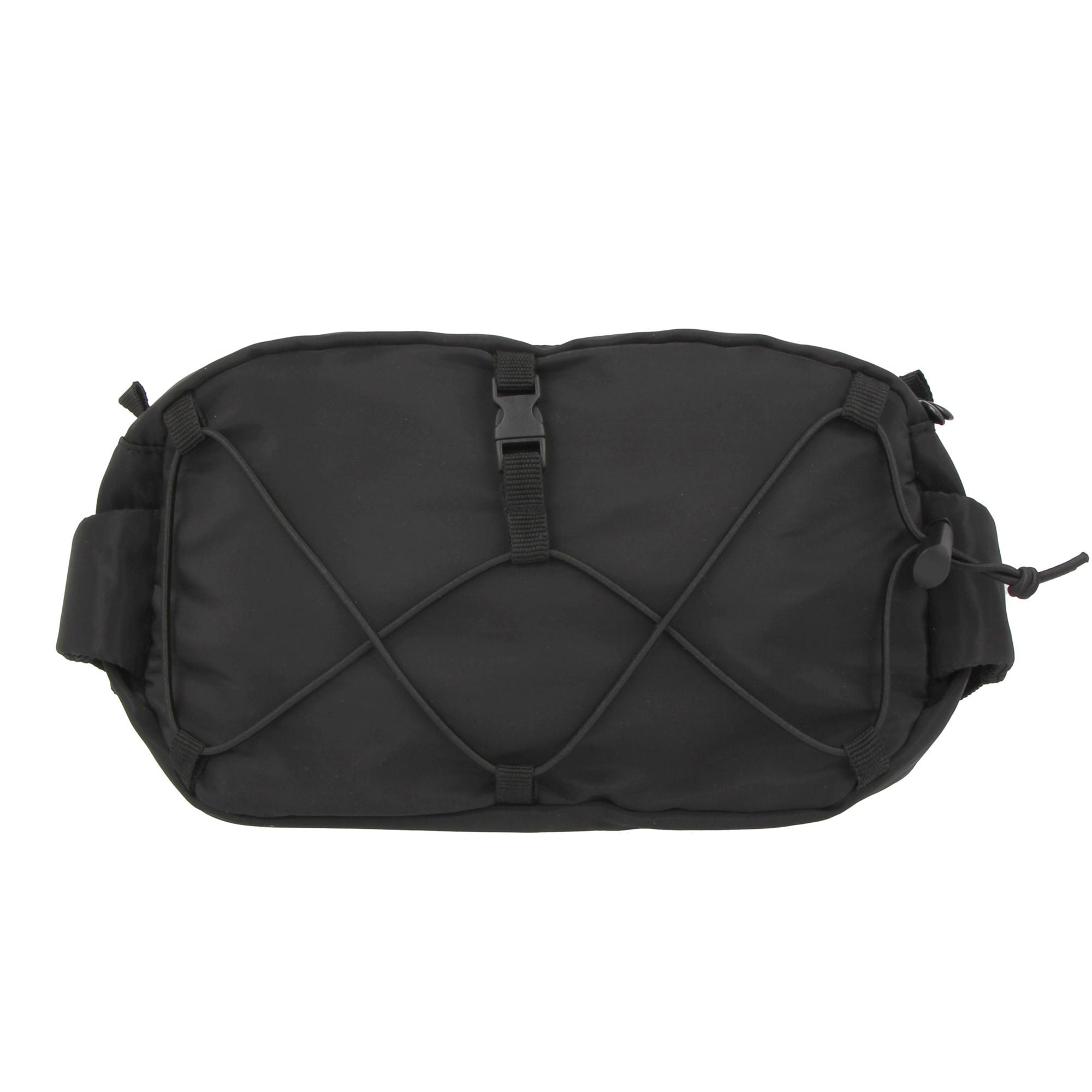 Crossbody-veske i R-PET med snøredetaljer