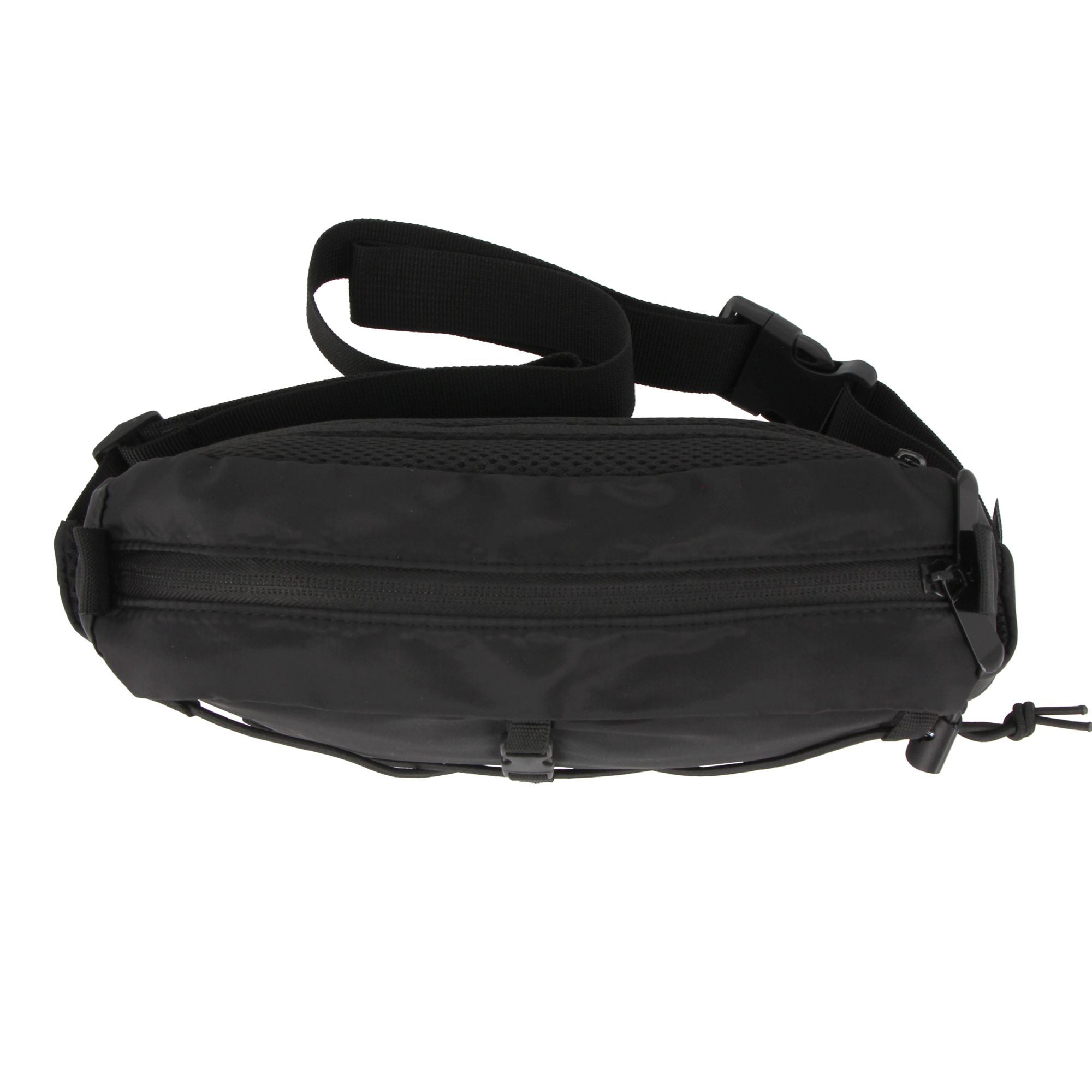 Crossbody-veske i R-PET med snøredetaljer