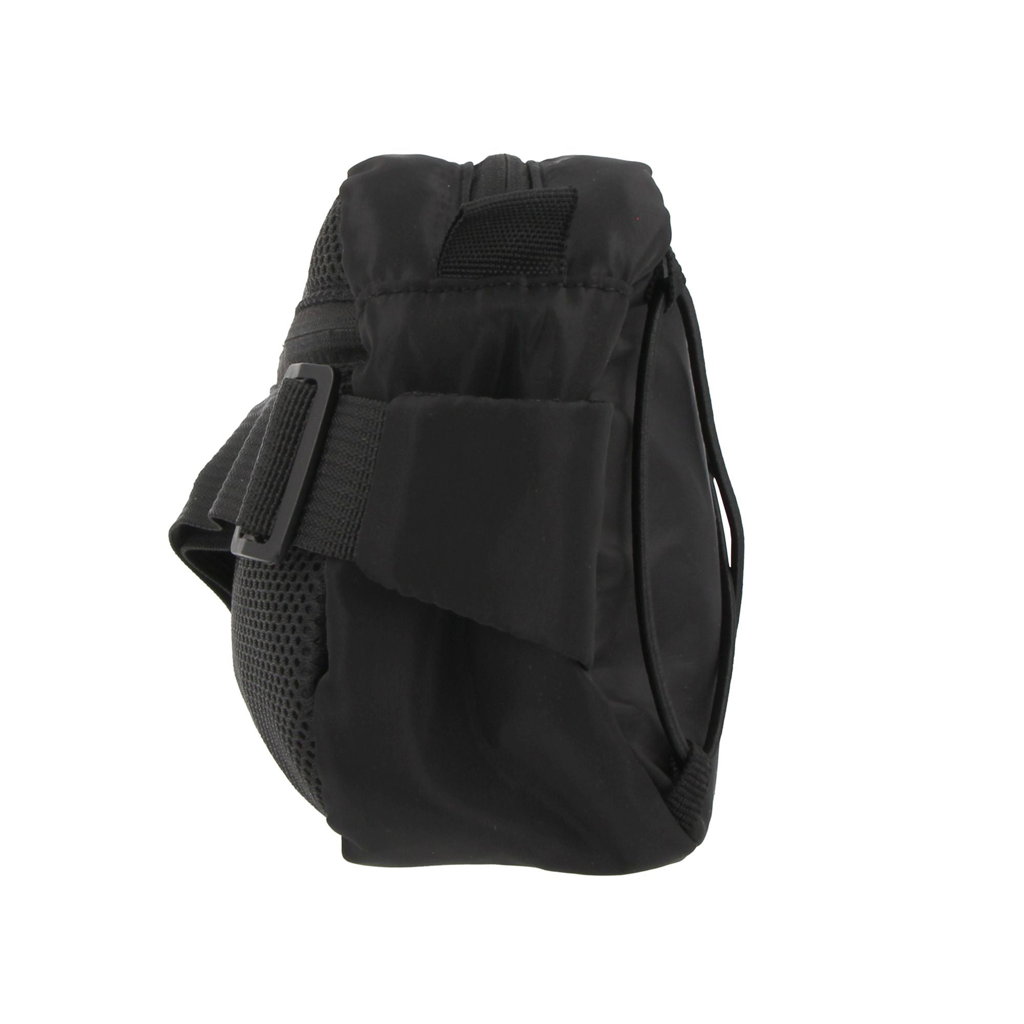 Crossbody-veske i R-PET med snøredetaljer