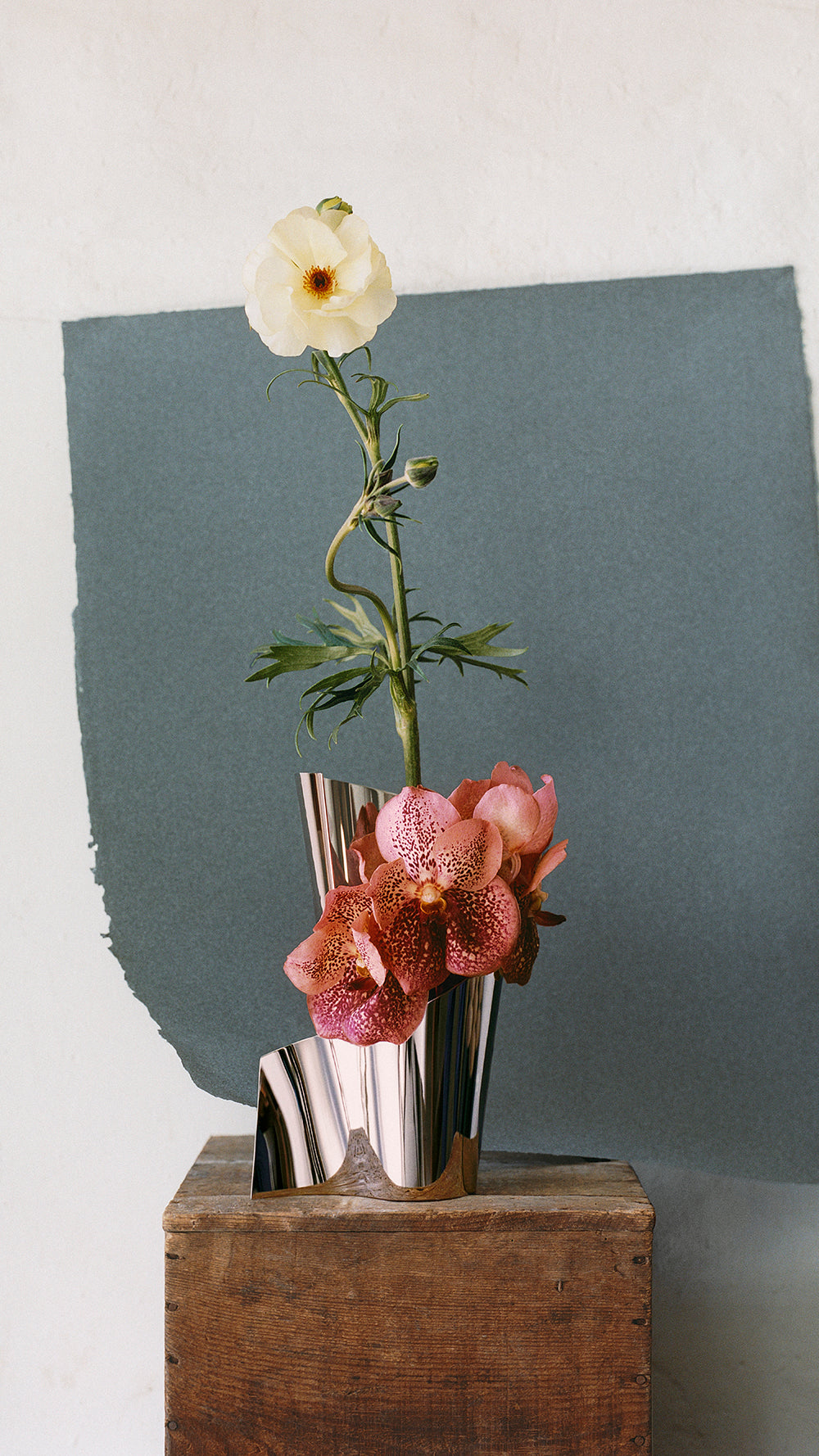 Fold Vase, Small Stål - FIGJ10021120