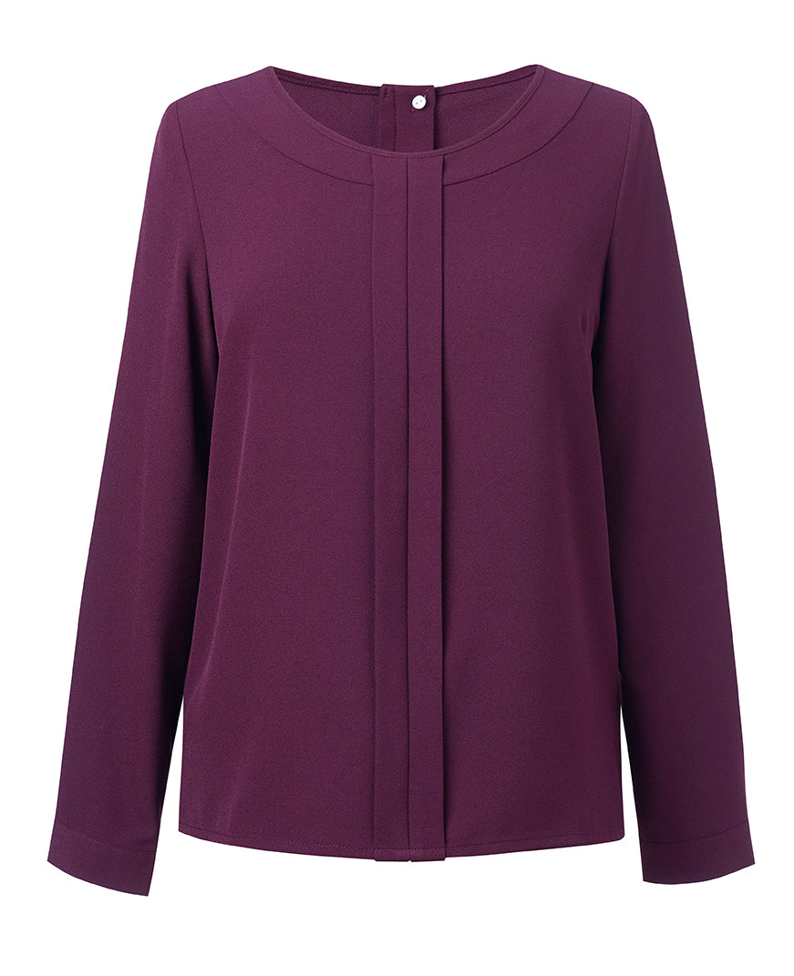 Roma L/E Crepe Skjorte (D) - TV2279