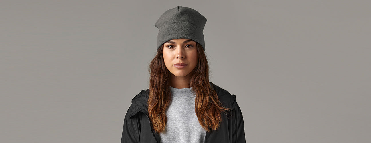 Recycled Fleece Pull-On Beanie - BBB244R