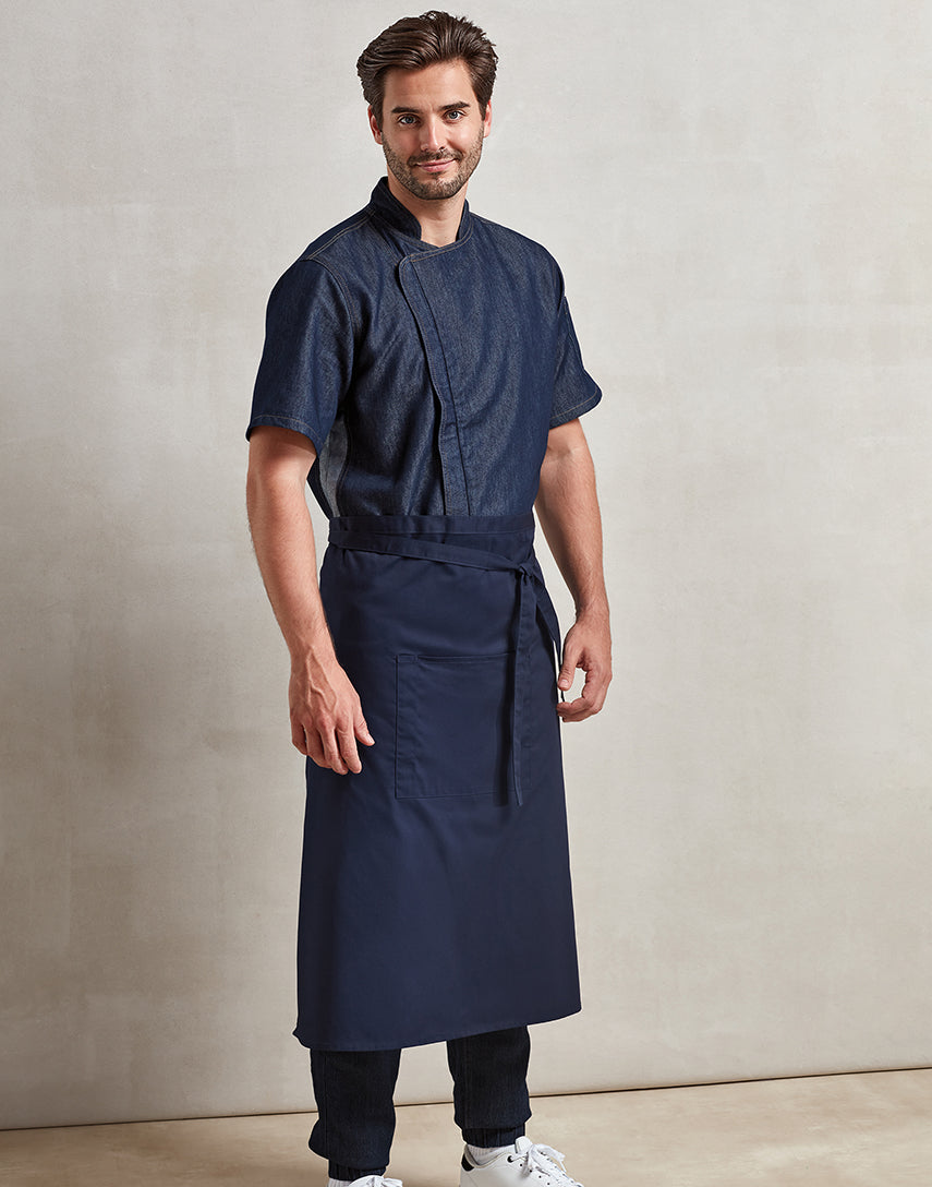 Bar Apron with Pocket - P158