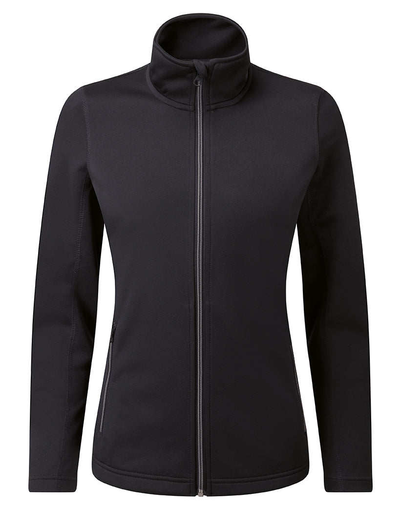 Ladies Spun Dyed Zip Sweat - P809