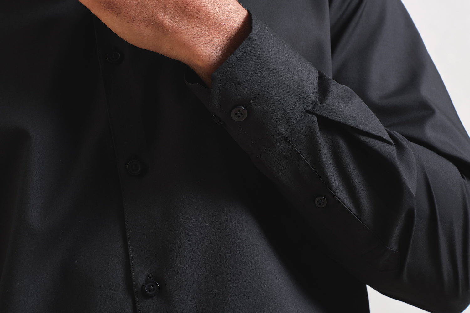 Mens L/S Poplin Shirt - P203
