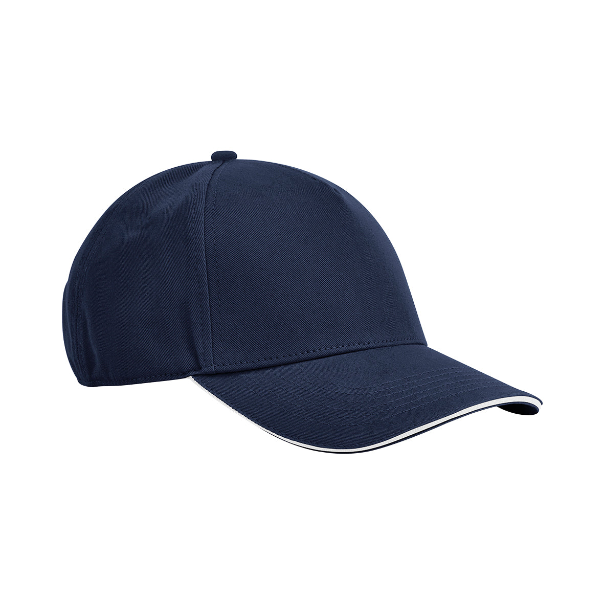 Earthaware® classic organic cotton 5 panel cap sandwich peak
