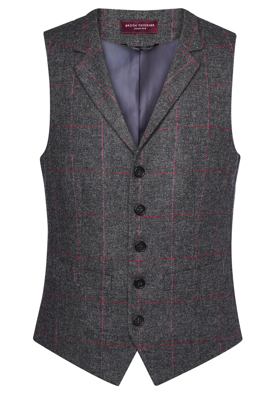 Memphis Tweed Vest (H) - TV1463