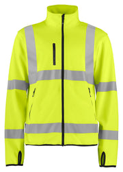 6105 Lett softshelljakke EN ISO 20471 Kl 3