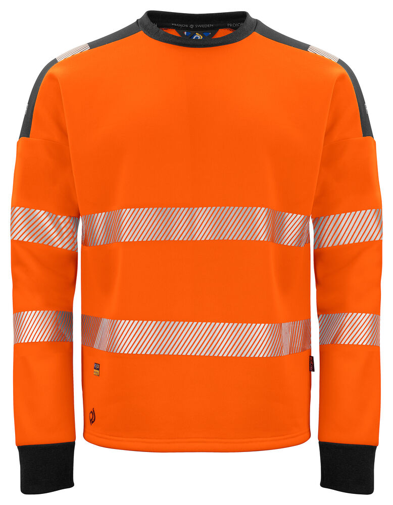 6108 Sweatshirt EN ISO 20471 Kl 3/2