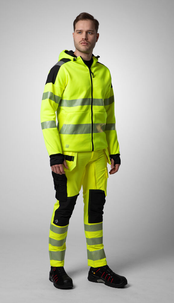 6527 Håndverksbukse i 37,5™ EN ISO 20471 Kl 2