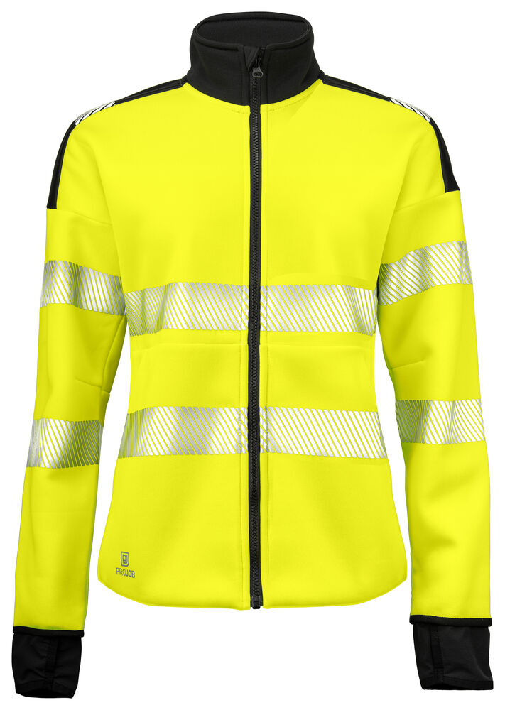 6111 Sweatshirt Dame EN ISO 20471 Kl 3/2