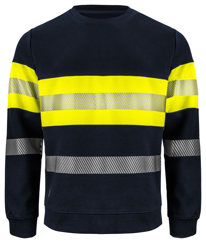 6129 Sweatshirt EN ISO 20471 Kl 1