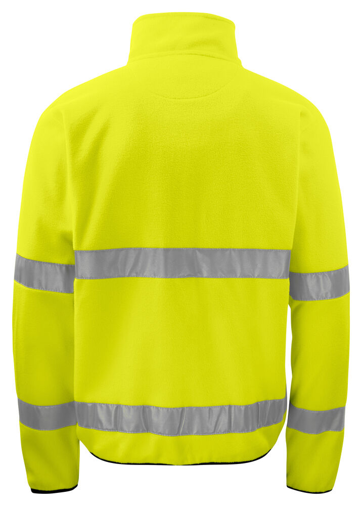 6327 Fleecejakke EN ISO 20471 Kl 3
