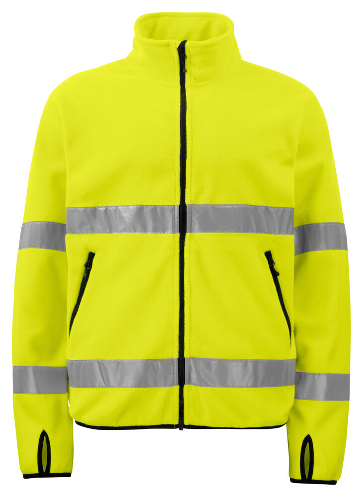 6327 Fleecejakke EN ISO 20471 Kl 3