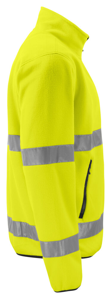 6327 Fleecejakke EN ISO 20471 Kl 3