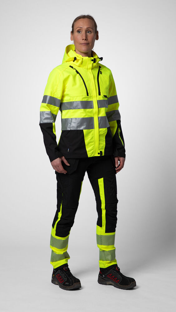 6424 Vinterjakke Dame EN ISO 20471 Kl 3/2