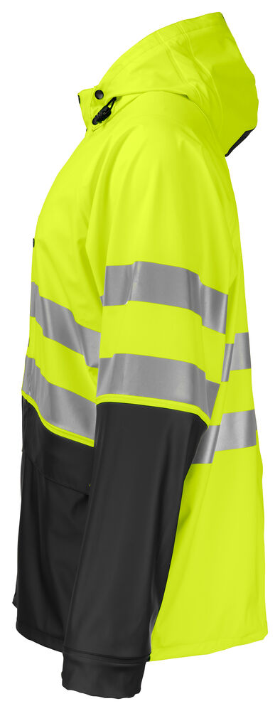 6431 Regnjakke EN ISO 20471 Kl 3/2