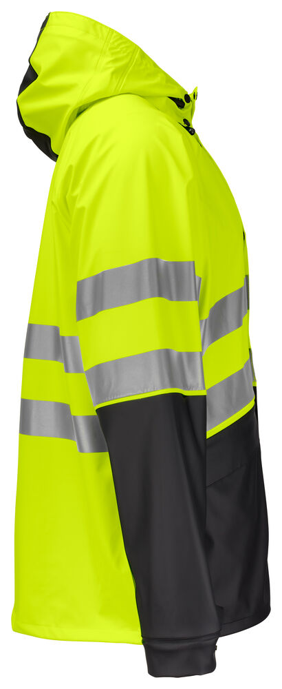 6431 Regnjakke EN ISO 20471 Kl 3/2