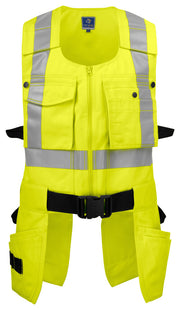 6704 Håndverksvest EN ISO 20471 Kl 2