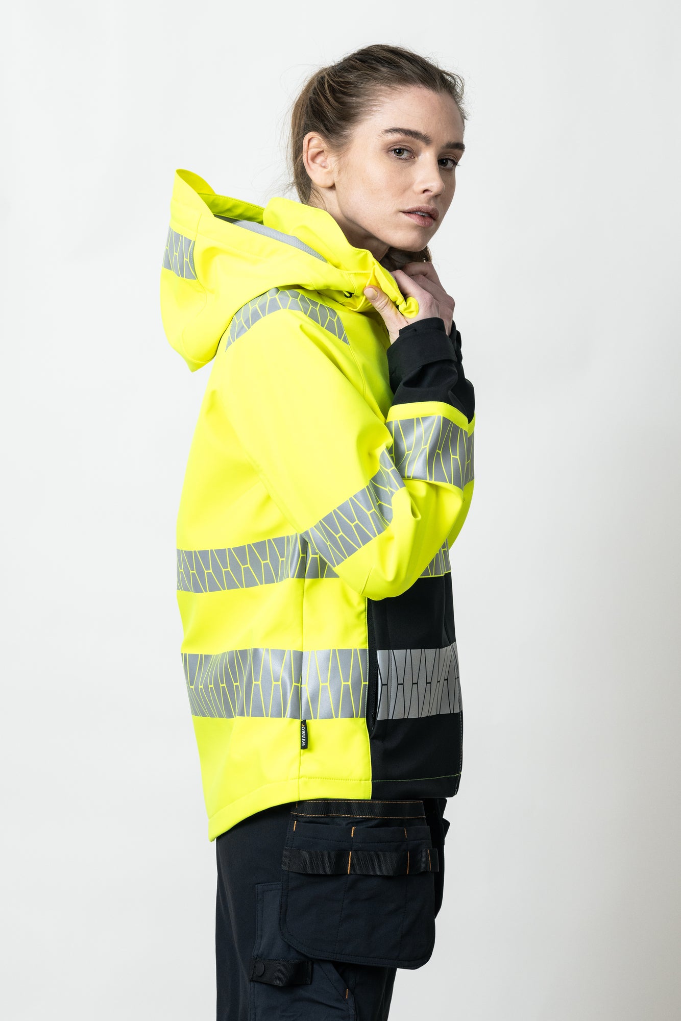 Womens Softshell Jacket Hi-Vis