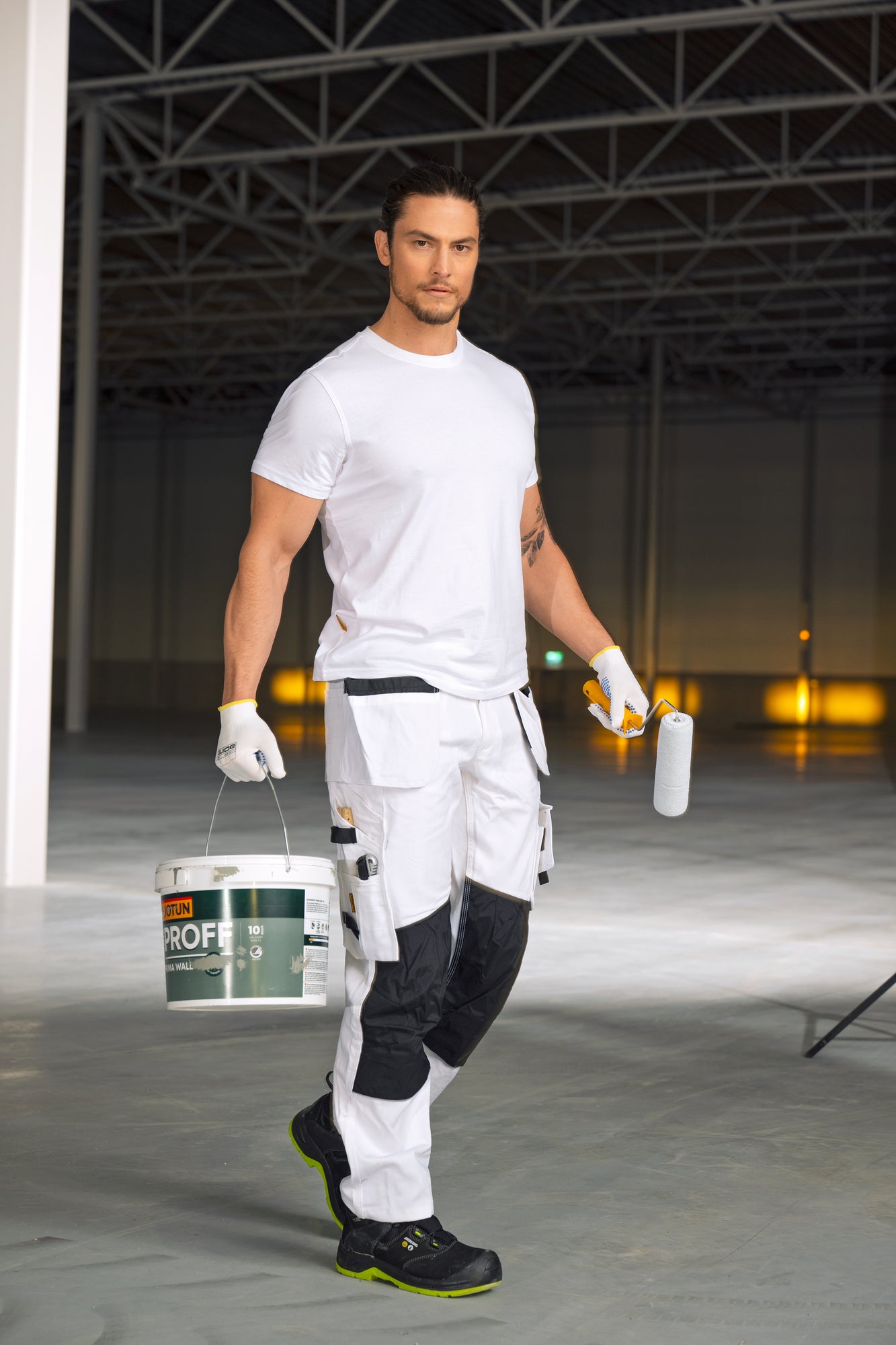 Trouser White Line