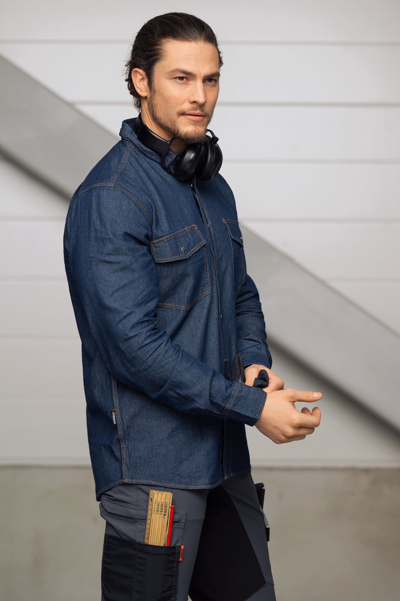 Denim shirt