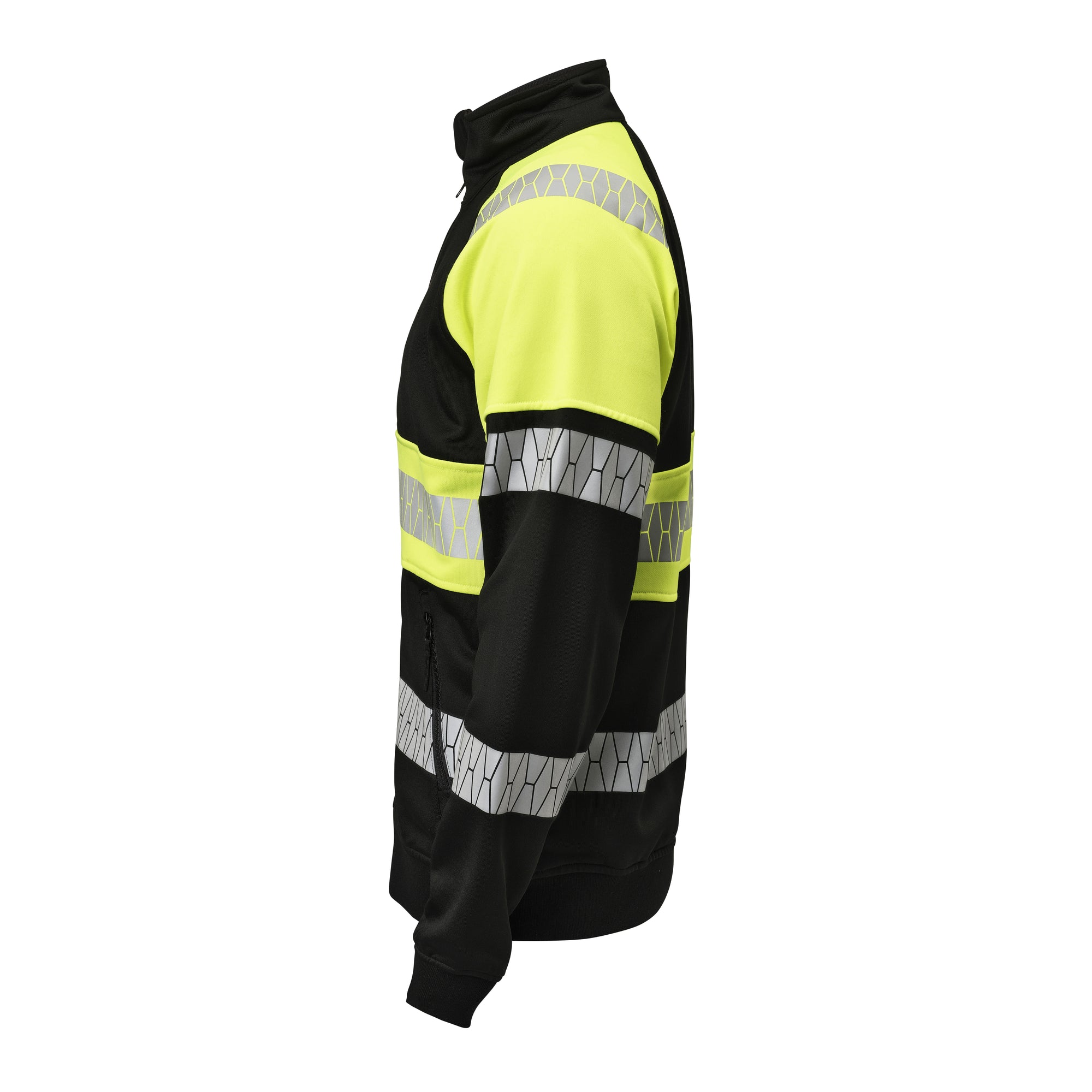 Sweatshirt Full-Zip Hi-Vis