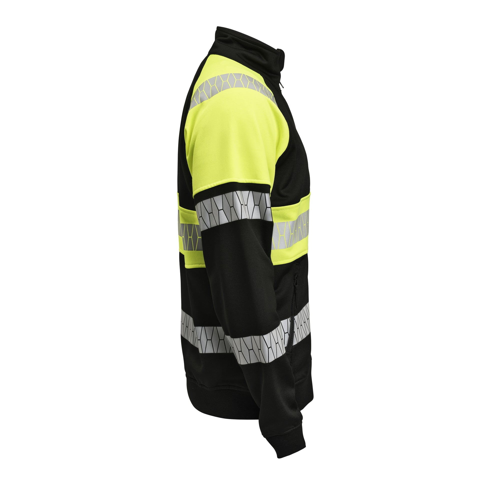 Sweatshirt Full-Zip Hi-Vis