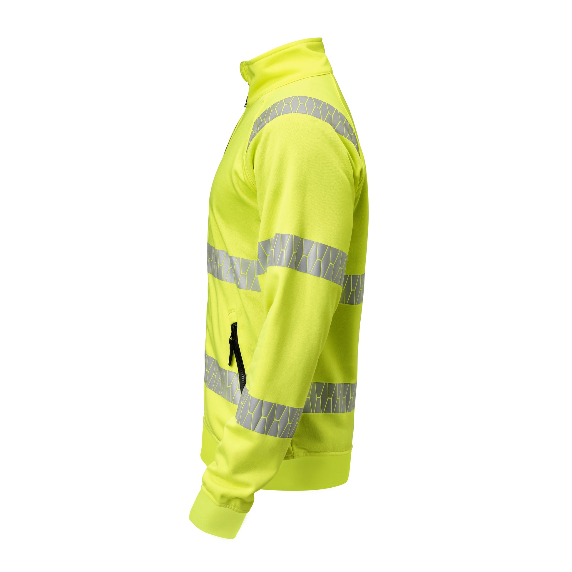 Sweatshirt Full-Zip Hi-Vis