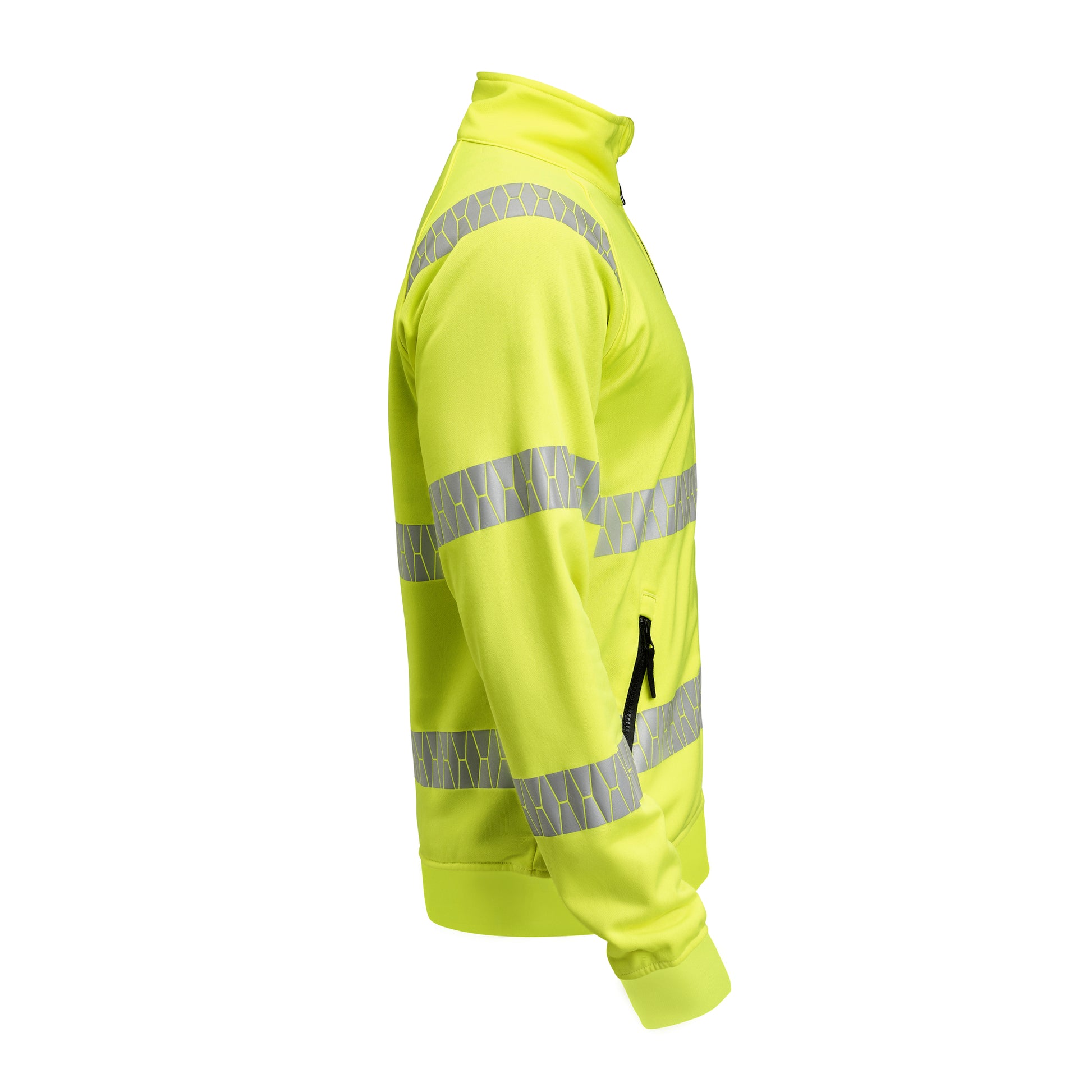Sweatshirt Full-Zip Hi-Vis
