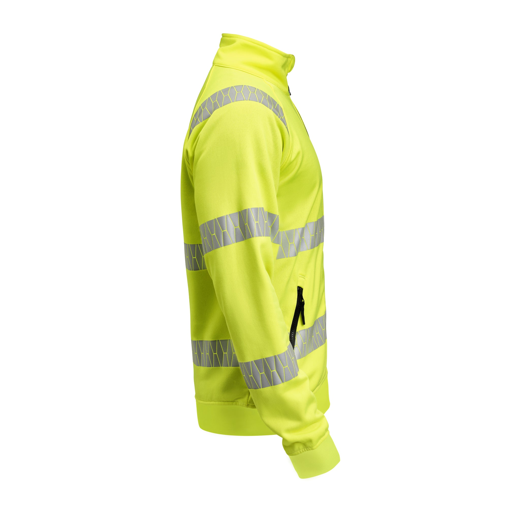 Sweatshirt Full-Zip Hi-Vis