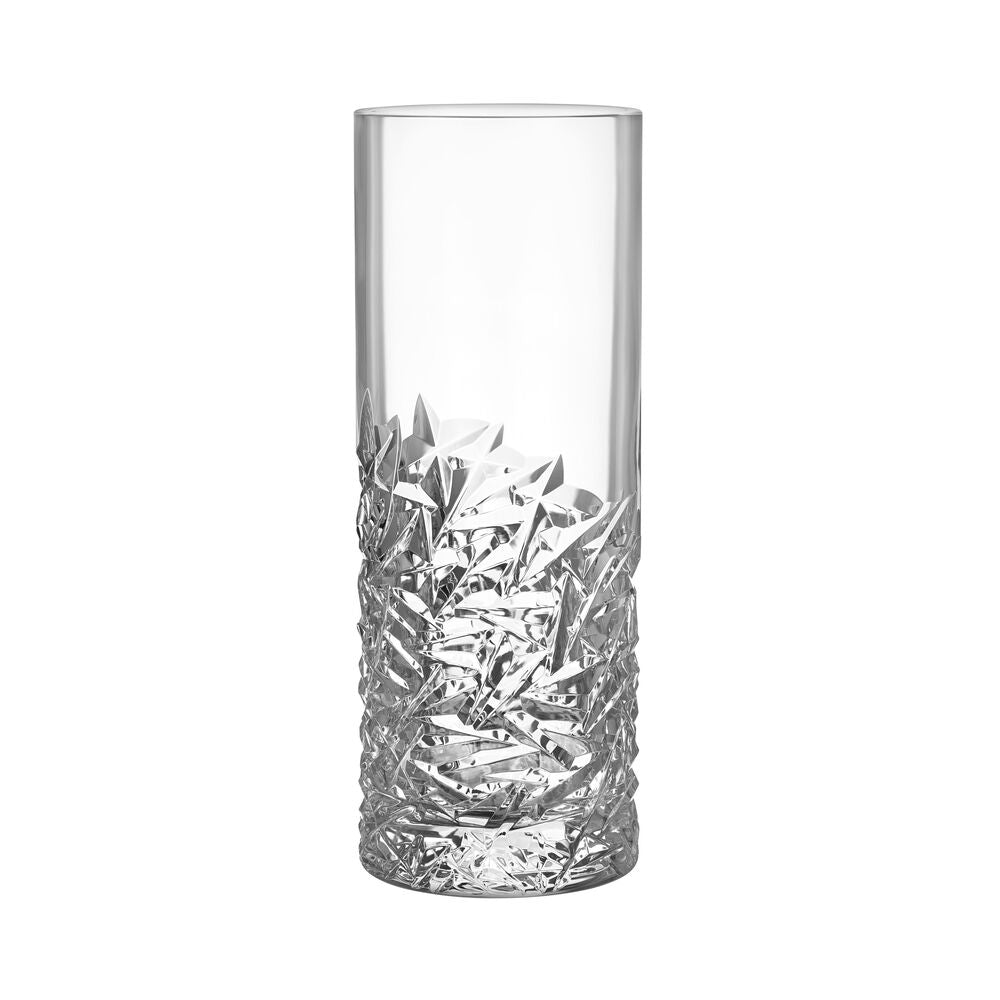 Carat cylinder vase lower cut h 370 mm