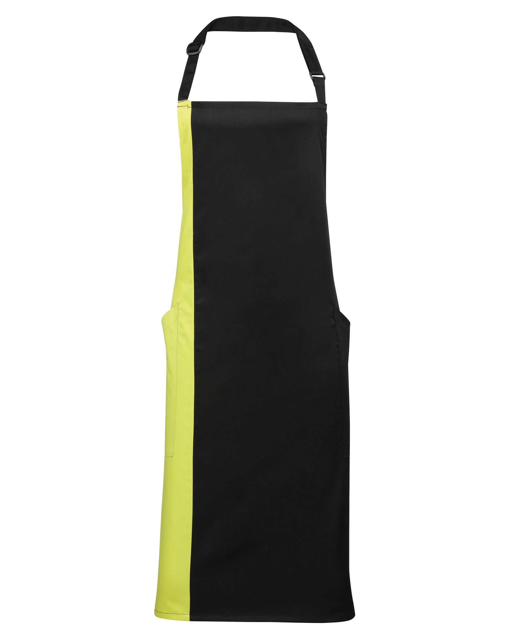 Contrast Bib Apron - P162