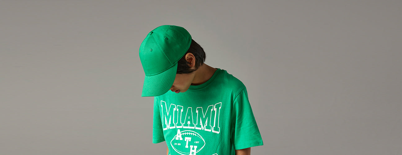 Earthaware® junior classic organic cotton 6 panel cap - BBB821B