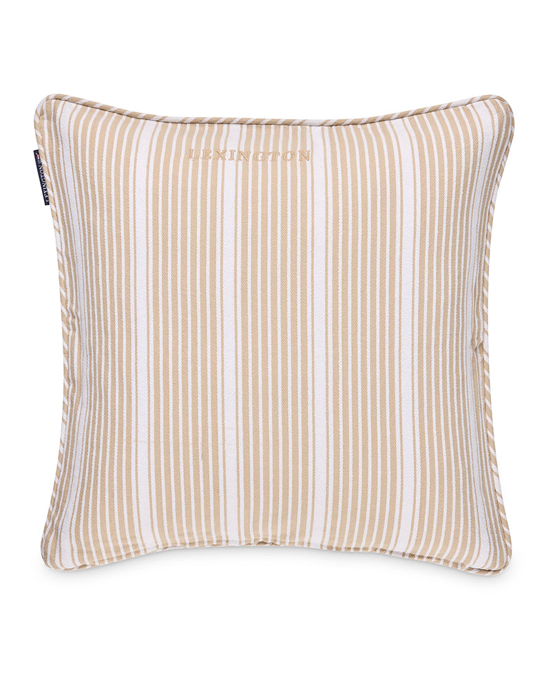 ICONS CLASSIC STRIPED TWILL PILLOW COVER
