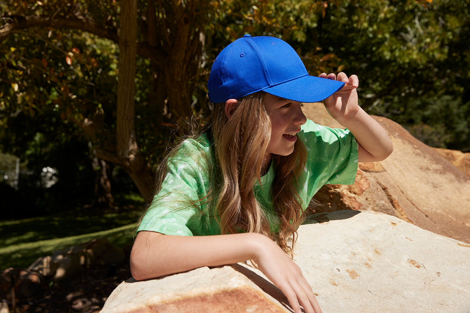 Earthaware® junior classic organic cotton 6 panel cap - BBB821B