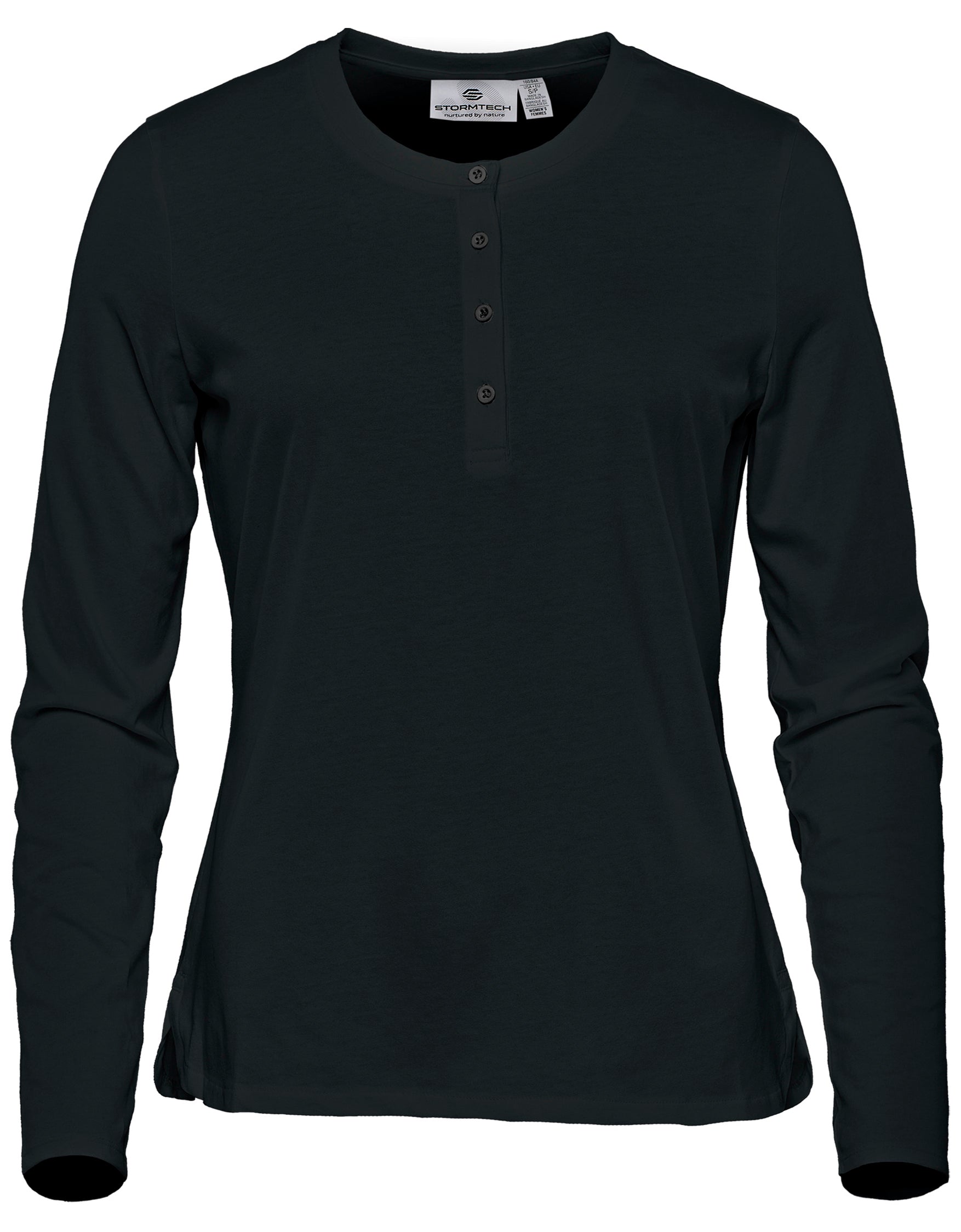 Torcello L/S Henley (D) - ST14