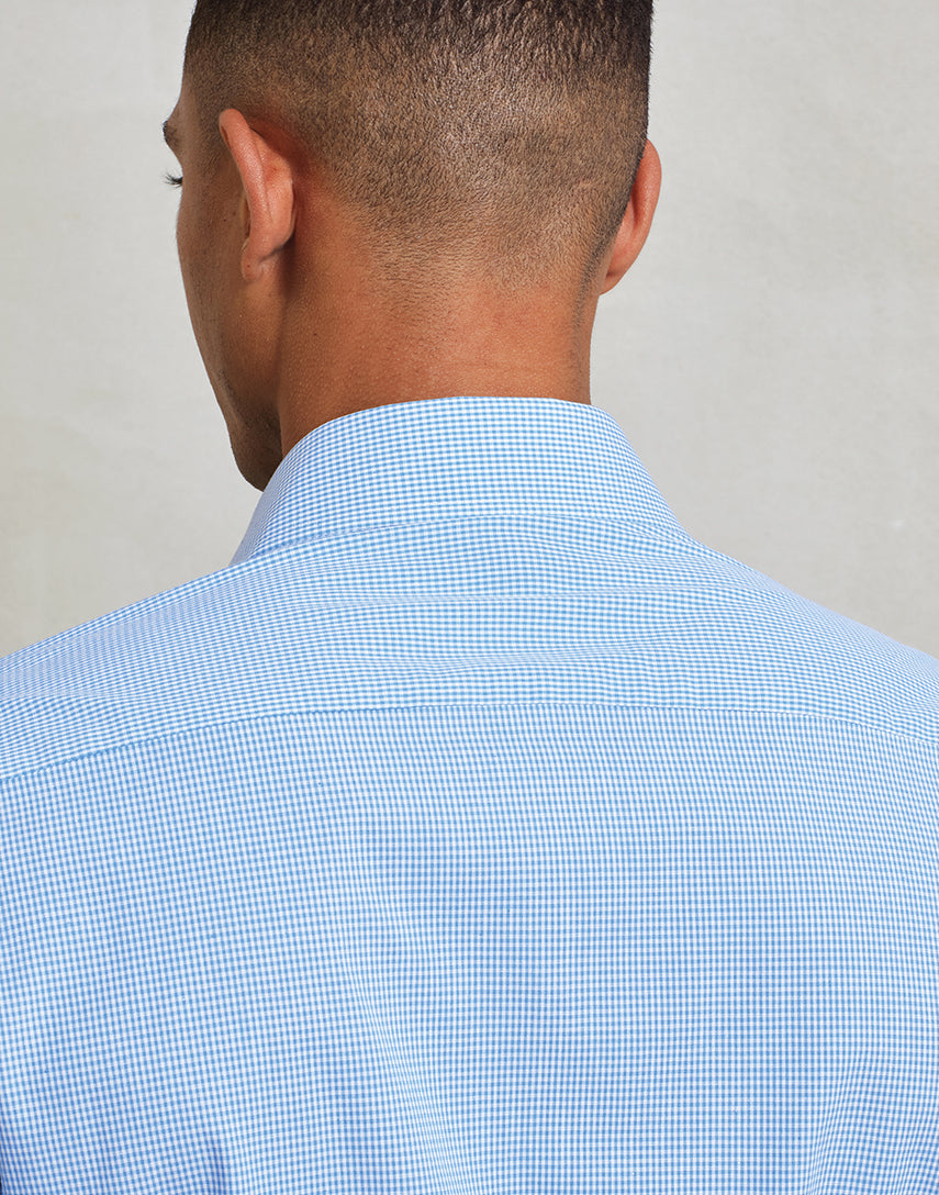 Men's Gingham L/S - P220