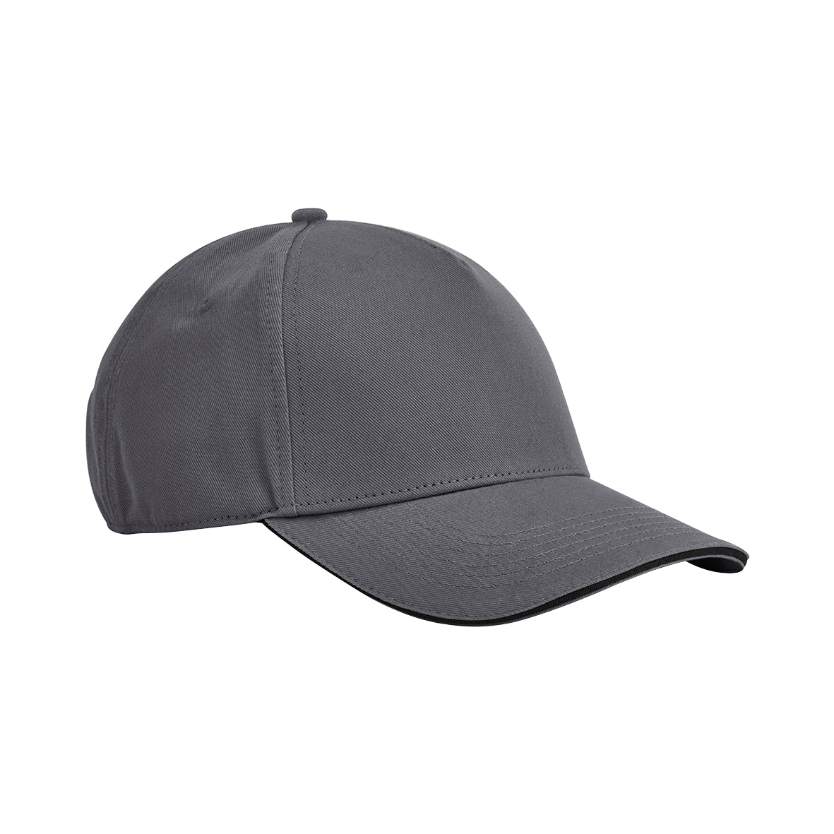 Earthaware® classic organic cotton 5 panel cap sandwich peak