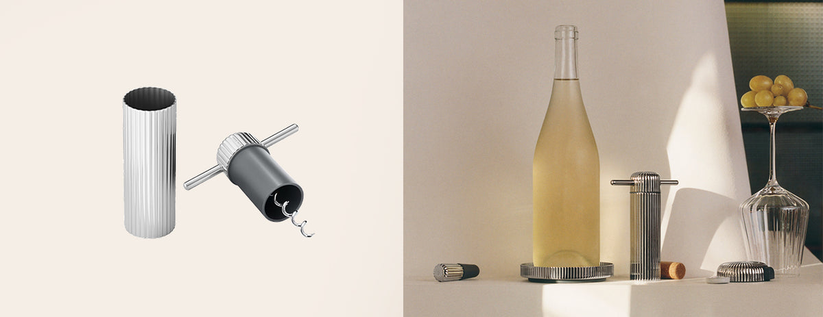 Bernadotte Wine Opener Stål - FIGJ10020992