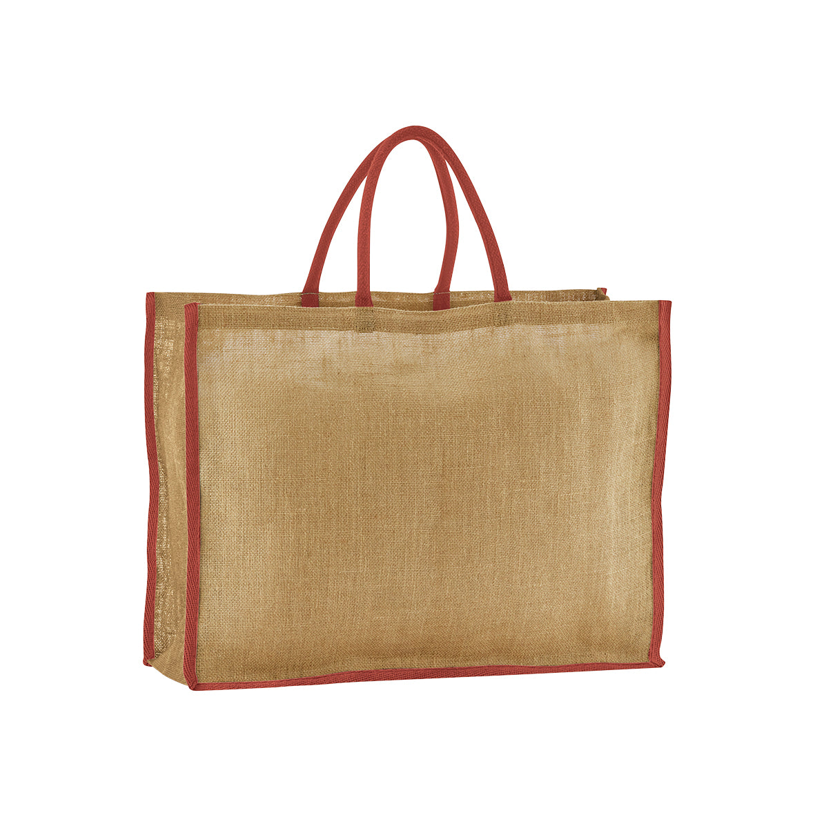 Natural starched jute market shopper