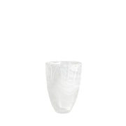 Contrast vase hvit/hvit 200 mm