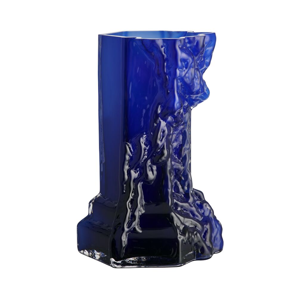 Rocky Baroque vase deep blue 350mm