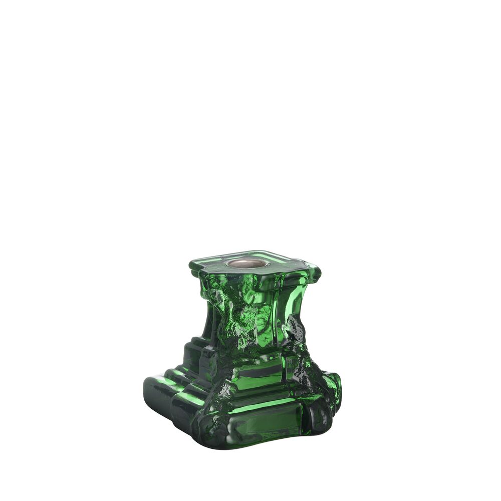 Rocky Baroque candlestick emerald green 95mm