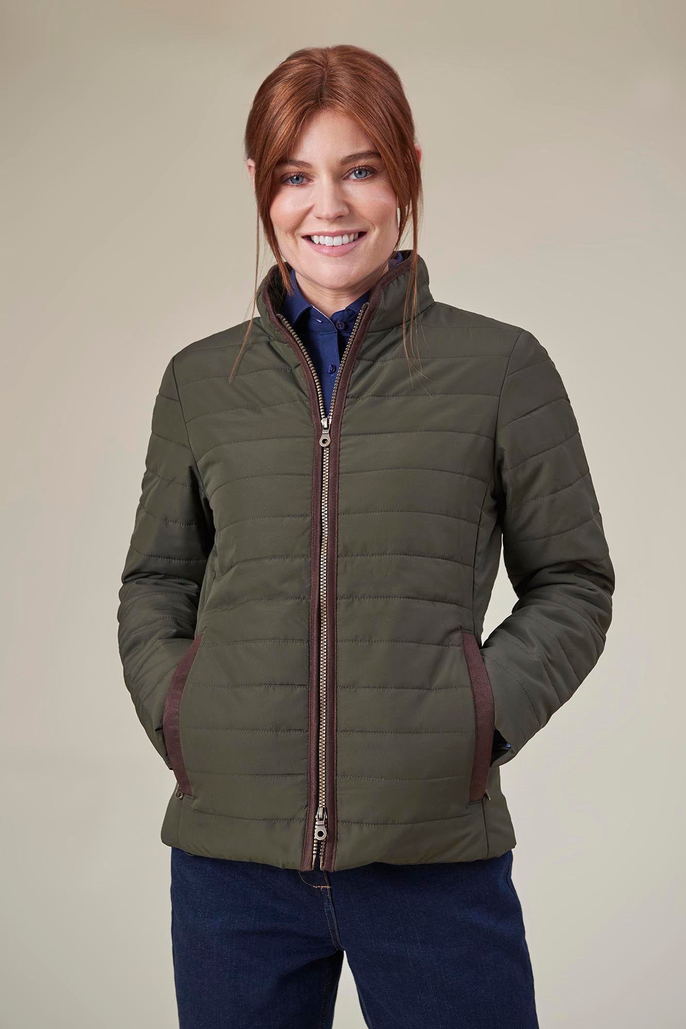 Alma Quilted Jacket (D) - TV2376